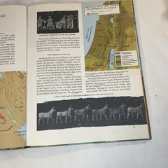 The Golden Bible Atlas with Relief Maps in Full Color Vintage 1957