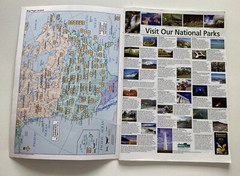 ATLAS Collector Edition North America National Parks MAP KAPPA