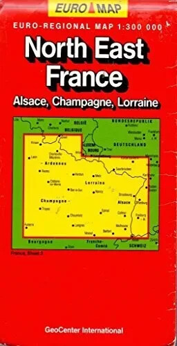 Euro Regional Map North East France Alsac…, GeoCenter