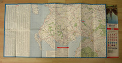 Original Vintage Esso Road Maps Southern & Northern Scotland/ Ireland & Quebec
