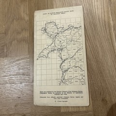 BETWS Y COED Ordnance Survey Sheet SH75 1:25,000 1953 National Grid CAPEL CURIG