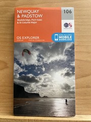 OS Explorer Map 106 NEWQUAY & PADSTOW – New/unused
