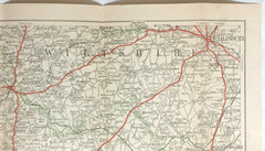 5 x assorted Dorset Ordnance Survey Geographia maps Dorchester & Bournemouth
