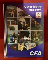 CFA Map Book Outer Metro Central Region Edition 1 2005 (Lot 201)