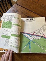 Washington D.C. Area Capital Beltway 1972-73 Guide And Atlas Book Interstate 495
