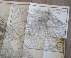 1940-41 Bartholomew’s Post Office Plan of EDINBURGH & LEITH Scotland Scottish