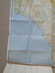 Vintage Bartholomew National Map Series map for Aberystwyth & Cardigan Number 17