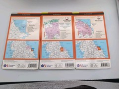 Lot Of Maps – North York Moors Map | Western And Eastern Area W/ Extra