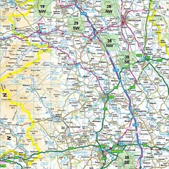 Ordnance Survey 6 Inch (1:10,560) folded maps of North & East Yorkshire (1950s)