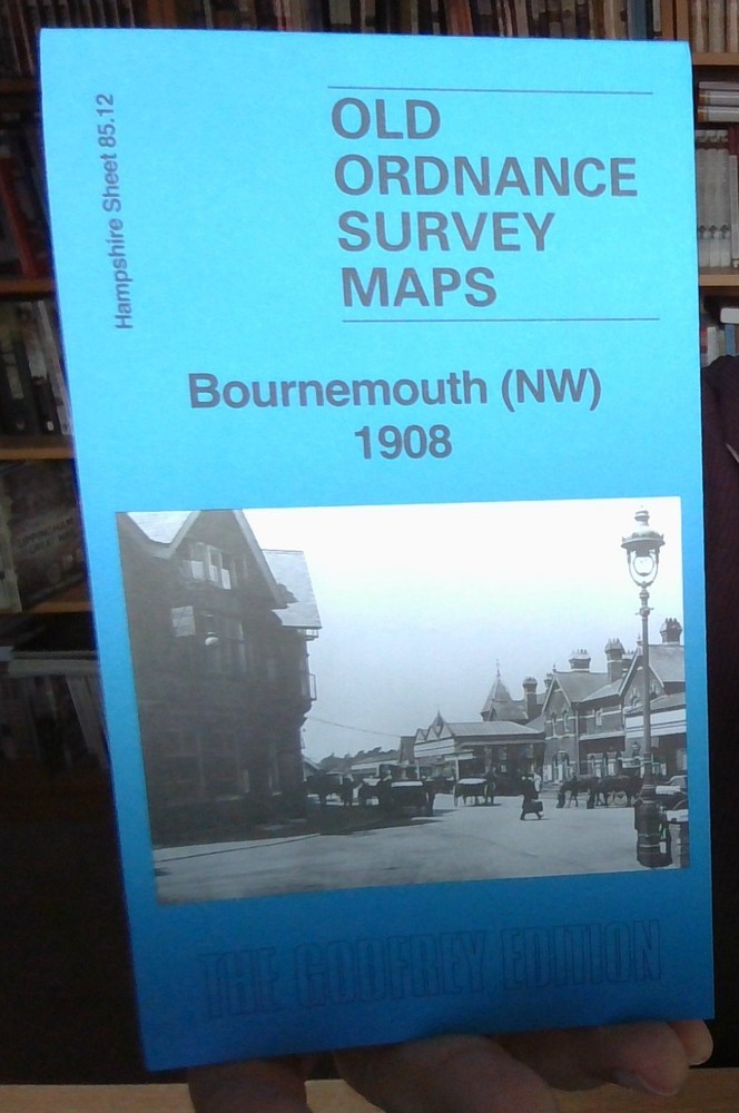 MAP OF BOURNEMOUTH (NW) 1908 HAMPSHIRE SHEET 85.12 NEW 9781787219649