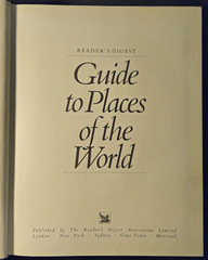 Guide to Places of The World by Reader’s Digest (HB, 1987, First Edition)