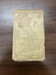 BOURNEMOUTH – 1940 Cloth Sixth Edition Ordnance Survey One Inch Sheet 179 Poole