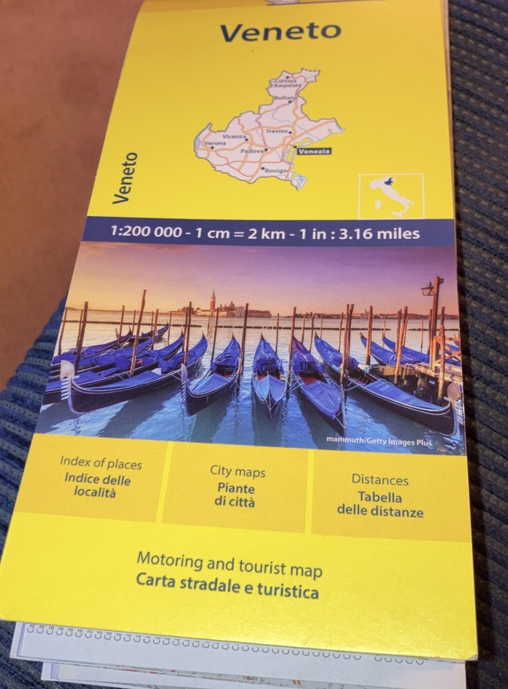 Veneto – Michelin Motoring and Tourist Map 355 (Sheet map, folded)