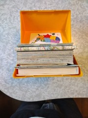 Vintage 1986 National Geographic Society Close-Up USA Travel Maps Gift Set w/Box