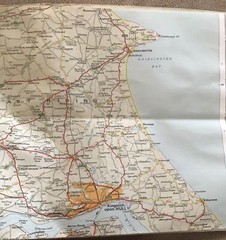 Bartholomew GT Map Series 6 Northern England 1970