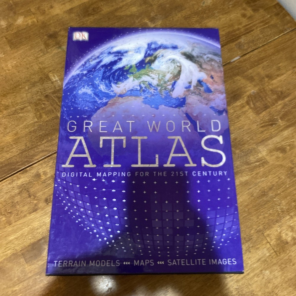 Great World Atlas by Dorling Kindersley Publishing Staff (2006, Hardcover)