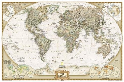 WORLD EXECUTIVE [POSTER SIZE AND LAMINATED] (NATIONAL By National Geographic