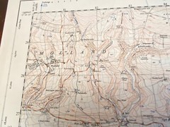 ORDNANCE SURVEY Sheet SS82 SOMERSET / DEVON Provisional Ed. OS Map M172