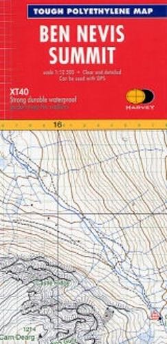 Harvey Map Services Ltd. Ben Nevis Summit (Map) Summit Map (UK IMPORT)