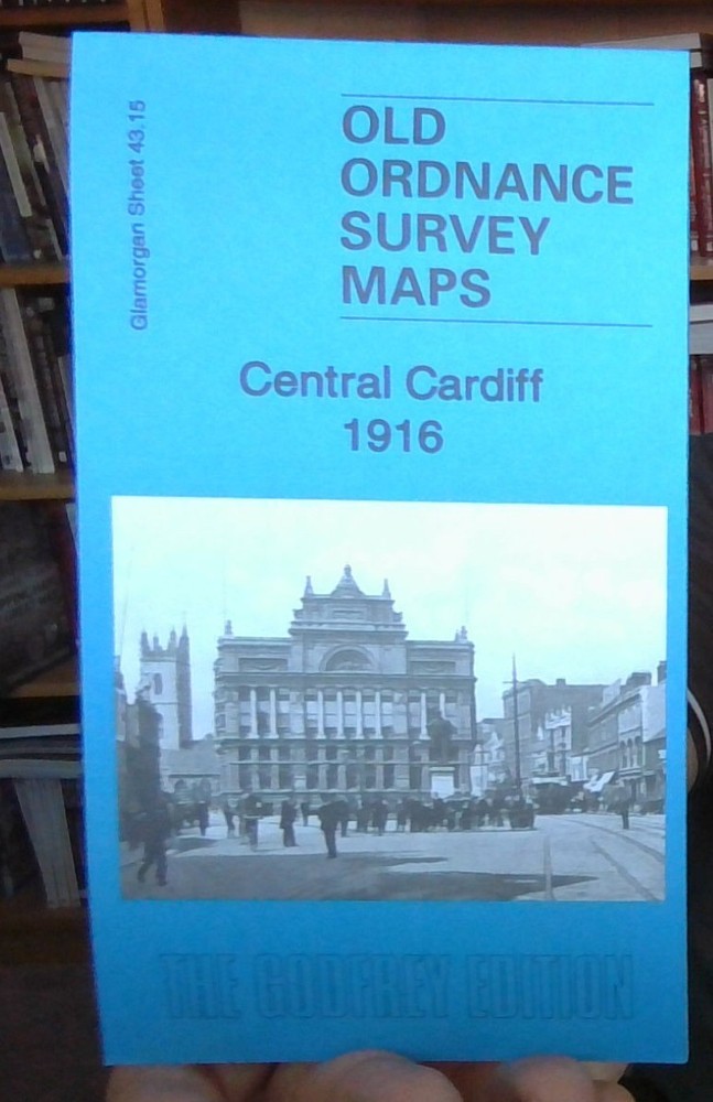 MAP OF Central Cardiff 1915 Glamorgan Sheet 43.15 NEW 9781847845443