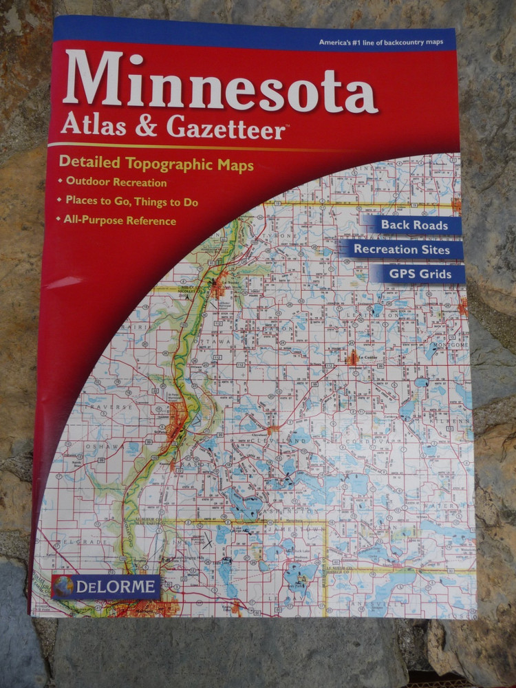 DeLorme Minnesota Atlas & Gazetteer Softcover 2003