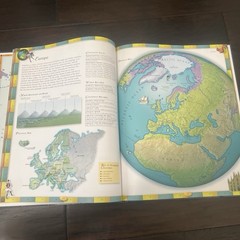 Wade H. Mccree & A.A. Milne Children’s Atlas of the World Hardcover Illustrated