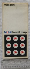 1966 Mobil Travel Map – Missouri