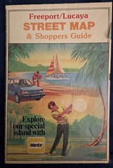 Vintage Travel Maps: Bahamas’82, Italy’51, WashDC’71, Atlantic City’78; FairCond