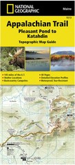 National Geographic Appalachian Trail Map Guide Series: Mt. Katahdin, ME –