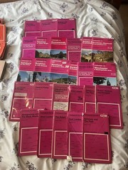 127! Huge lot Of Vintage Ordnance And Other Maps and Guides Collectors Bundle