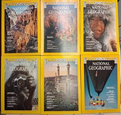 1978 National Geographic Magazine Full Year ~ 12 Issues ~ Good Condition