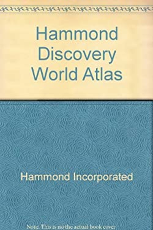 Discovery World Atlas Paperback Hammond World Atlas Corporation S