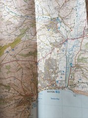 2011 Ordnance Survey Explorer Map 116 Lyme Regis And Bridport (incl Chard )