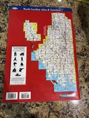North Carolina Atlas & Gazetteer 2006 DeLorme 15.5”x11”