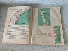 NEW ZEALAND ROAD MAP ATLAS SHELL OIL 1950s