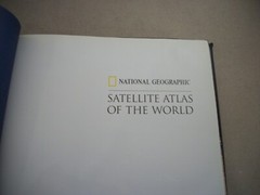 1998 NATIONAL GEOGRAPHIC SATELLITE ATLAS OF THE WORLD By National Geographic