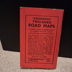 London Street Guide, vintage Geographia mini-booklet, c 1930