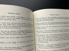 History in Asphalt: The Origin of BRONX Street and Place Names by John McNamara