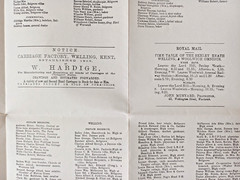 East Wickham & Welling 1862: Kent Sheet 2.15 – Old Ordnance Survey Sheet Map