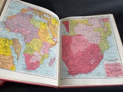 VINTAGE THE WORLD SET BEFORE YOU COLLINS GRAPHIC ATLAS BOOK CLOUDS EARTH