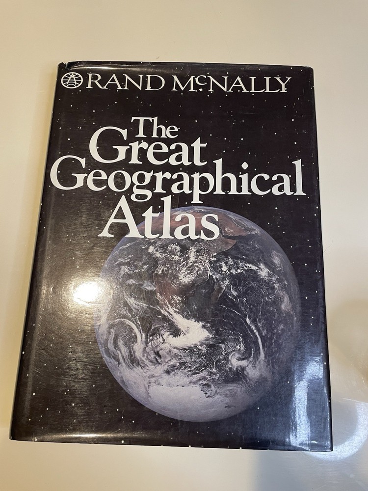 The Great Geographical Atlas Rand McNally hardcover Revised edition
