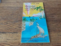 Vintage Folded CMA Lismore District Map Retro Cover, First Edition 1983