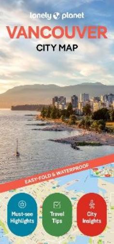 Lonely Planet Vancouver City Map (Map) Compact City Planning Maps