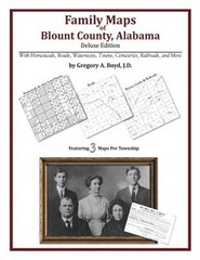 Family Maps of Blount County, Alabama, Deluxe Edition (Paperback or Softback)