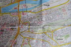 Foldout City Map of Prague • Freytag & Berndt • 2010 • Used
