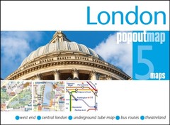 London PopOut Map Pocket-size, pop up city map of London (Sheet map, folded)