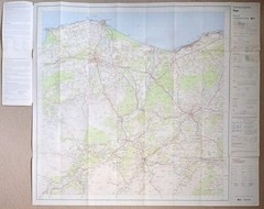 Ordnance Survey First Series Map, Sheet 28: Elgin (1976).