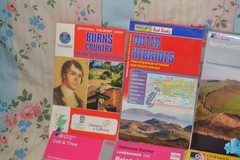 OS & Philip’s Maps, Northumberland, Outer Hebrides etc Ordnance Survey Maps x 6