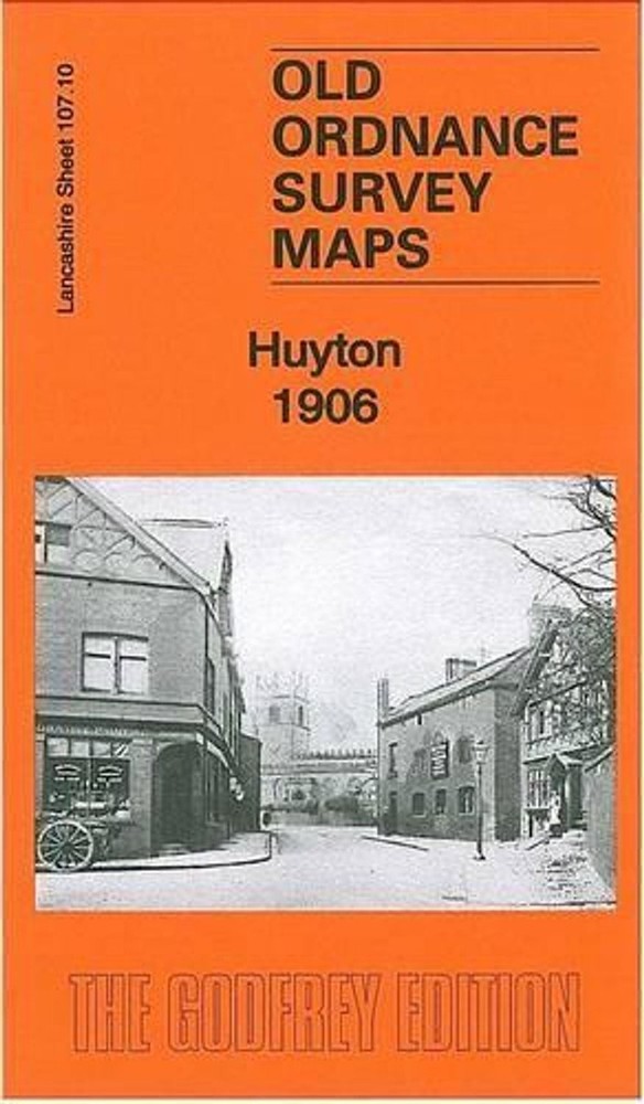 Huyton 1906: Lancashire Sheet 107.10 by Kay Parrott Folded Book