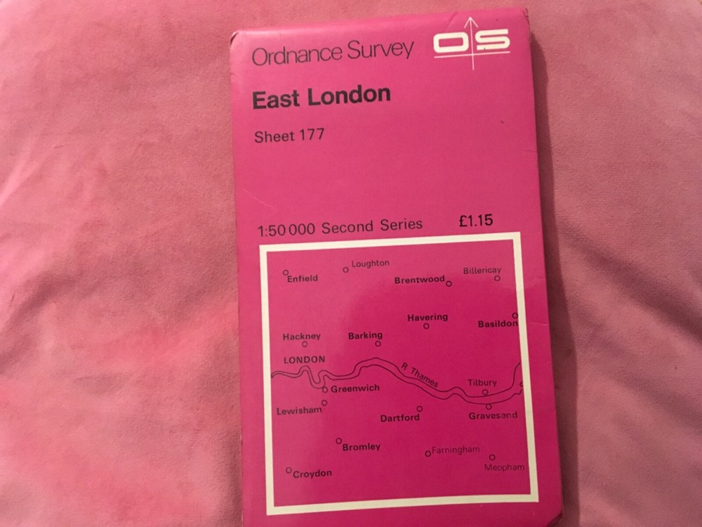 ordnance survey east london sheet 177 second series